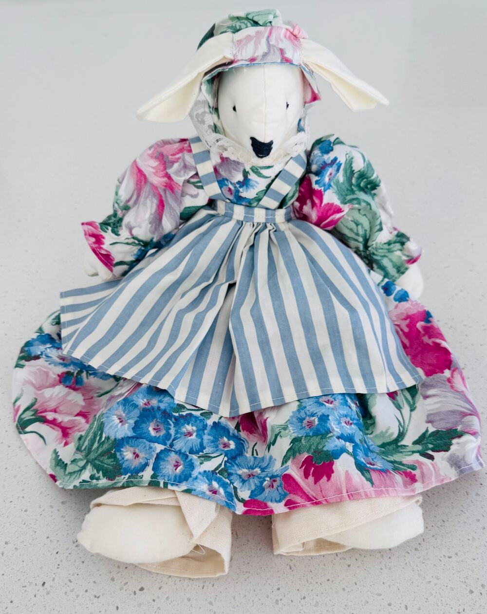 Hand Made Plush Bunny Rabbit Doll
